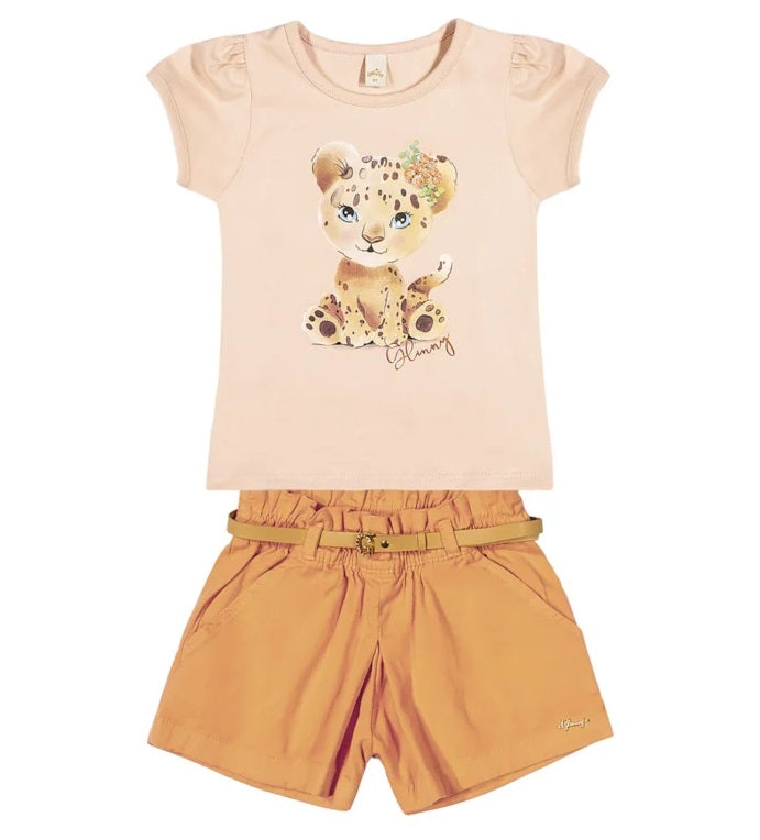 Conjunto Infantil Menina Glinny Oncinha