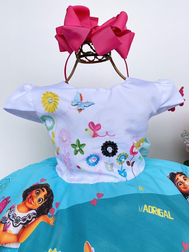 Vestido Infantil Encanto Mirabel