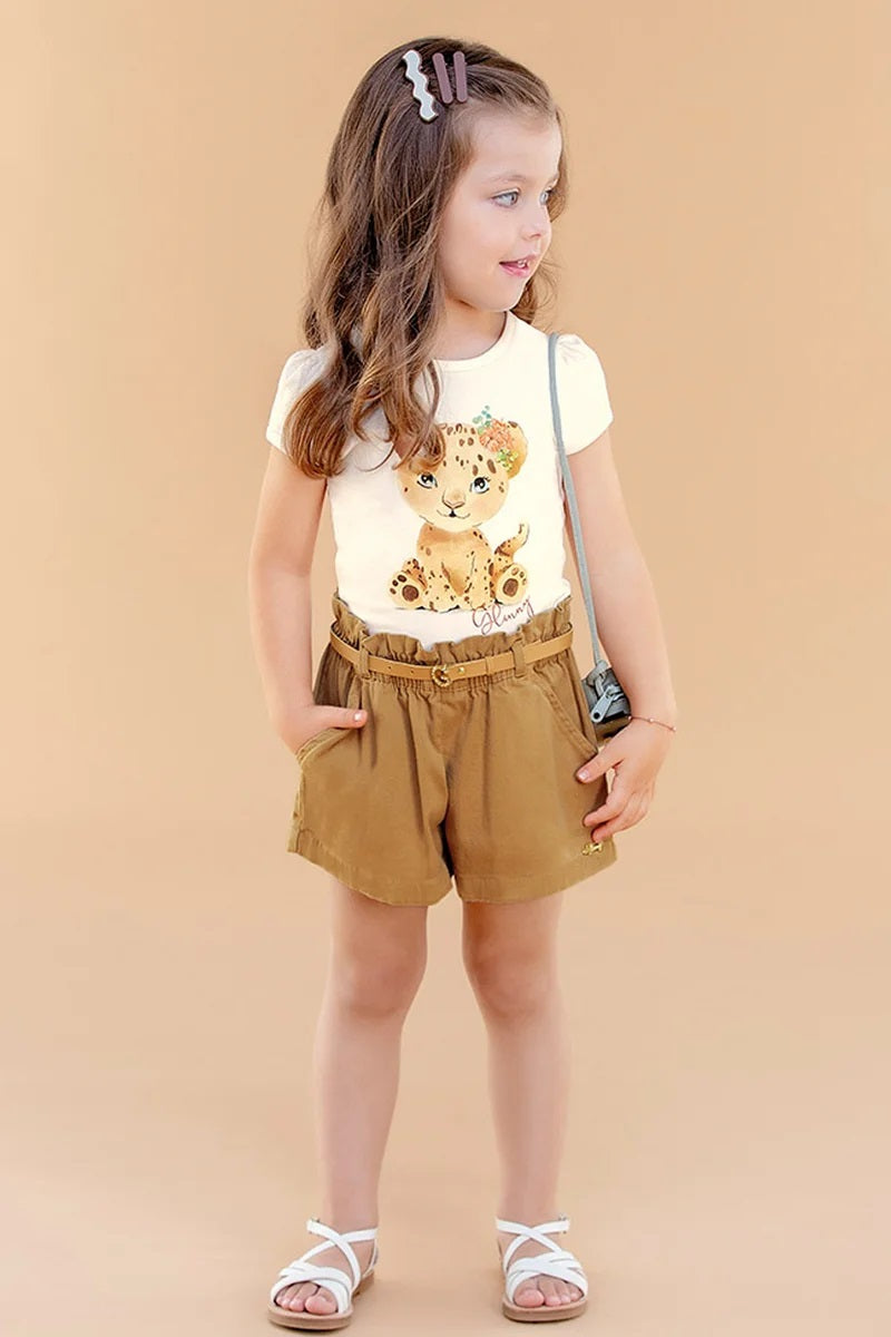 Conjunto Infantil Menina Glinny Oncinha