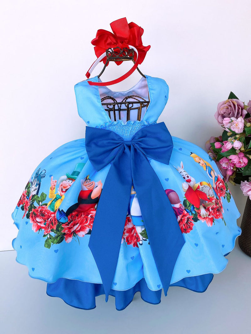 Vestido Temáticos da Miss Alice No Pais Das Maravilhas (VESTTMCDMSSA)