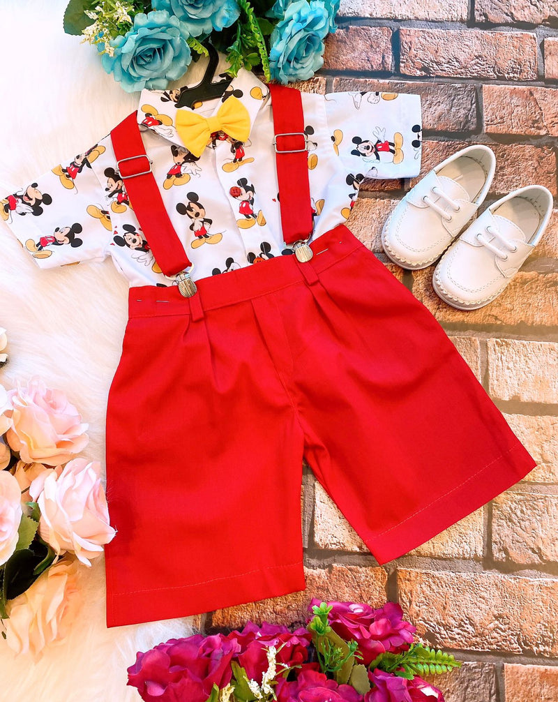 Conjunto Temáticos Meninos Mickey (CNJMNNMSSCHRTMTMCKY)