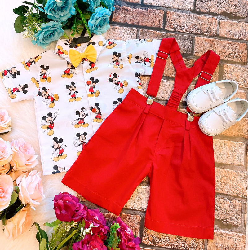 Conjunto Temáticos Meninos Mickey (CNJMNNMSSCHRTMTMCKY)