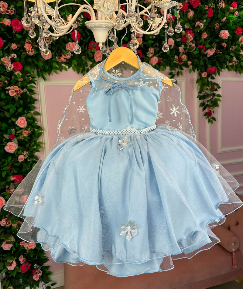 Vestido Juvenil Lig Lig Temático Frozen (VESTJVLLGLGTMTPCS2)