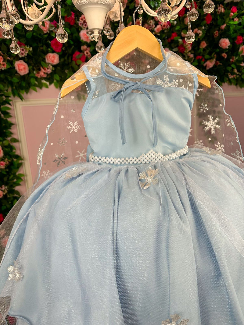 Vestido Juvenil Lig Lig Temático Frozen (VESTJVLLGLGTMTPCS2)