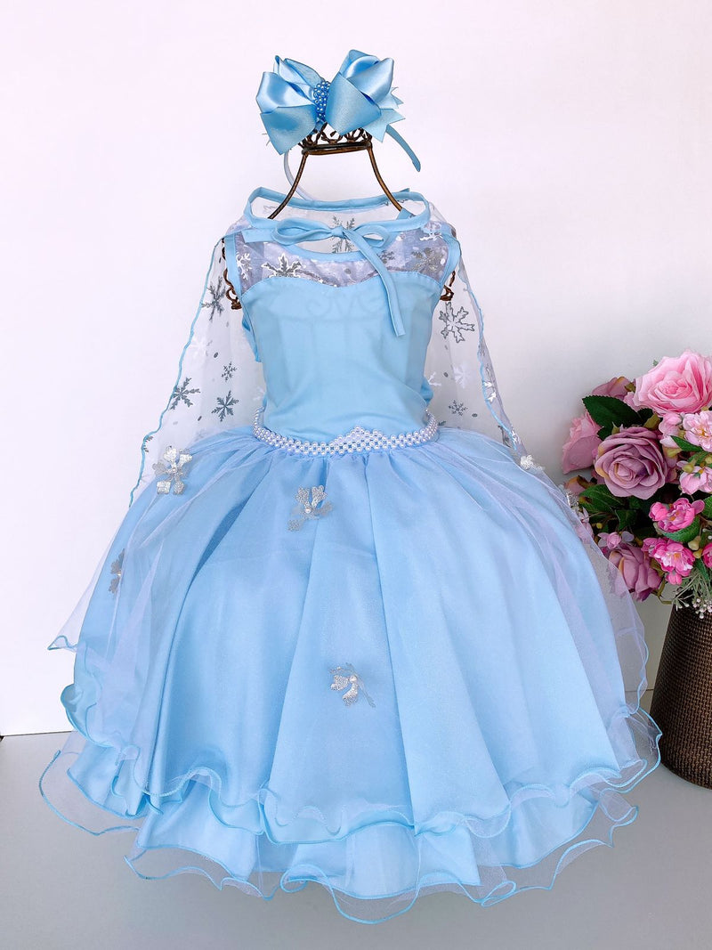 Vestido Juvenil Lig Lig Temático Frozen (VESTJVLLGLGTMTPCS2)