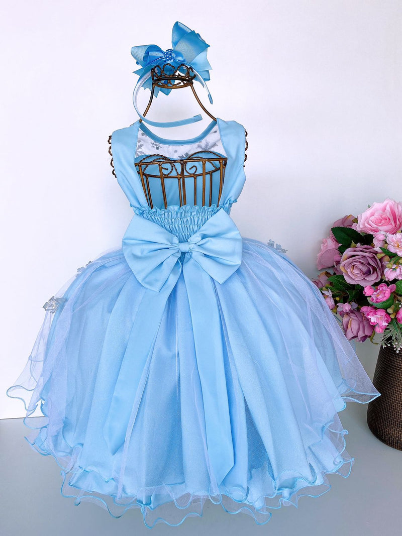 Vestido Juvenil Lig Lig Temático Frozen (VESTJVLLGLGTMTPCS2)