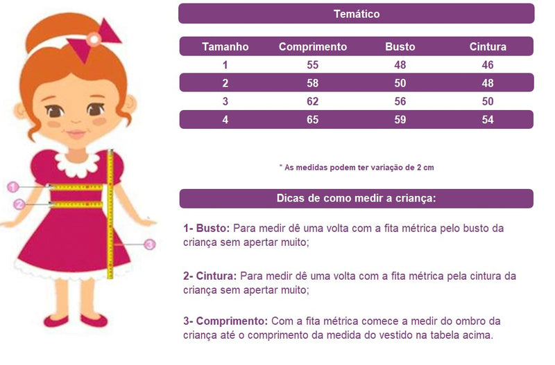 Vestido Infantil Mundo Bita Fazendinha Festas Luxo