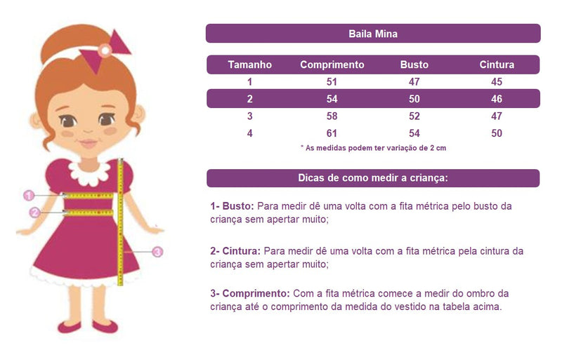 Vestido Infantil Rosa Galinha Pintadinha na Fazenda Luxo