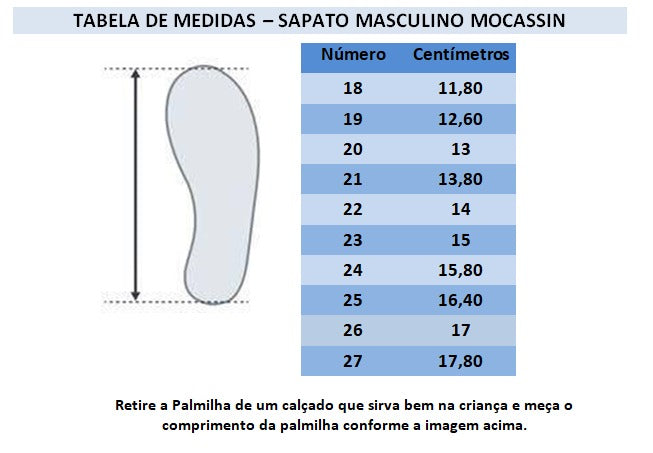 Sapatinho Mocassim Preto Com Velcro Príncipes