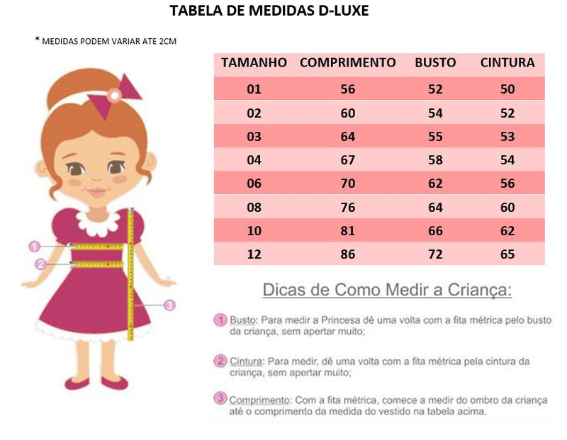 Vestido Infantil Minnie Rosa Chiclete Cinto de Pérolas Luxo