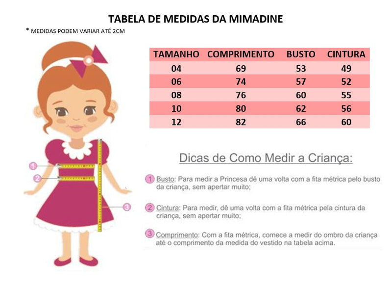 Vestido Infantil Azul Tiffany C/ Corações e Laço Pérolas