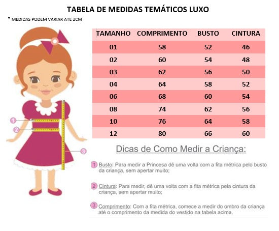 Vestido Infantil Unicórnio Arco Iris Cinto de Pérolas Luxo