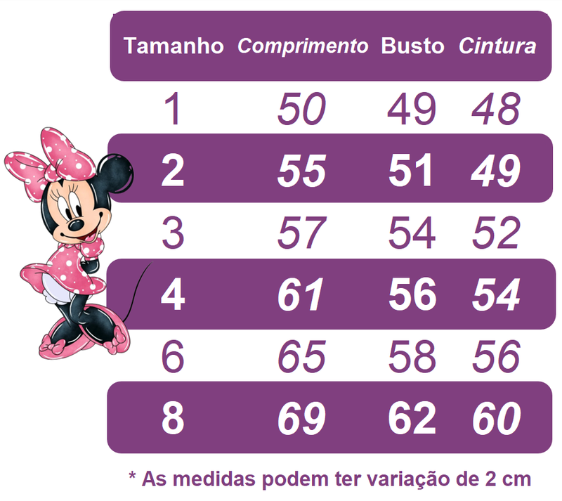 Vestido Infantil Minnie Rosa Busto Com Strass Festas (1328RS)