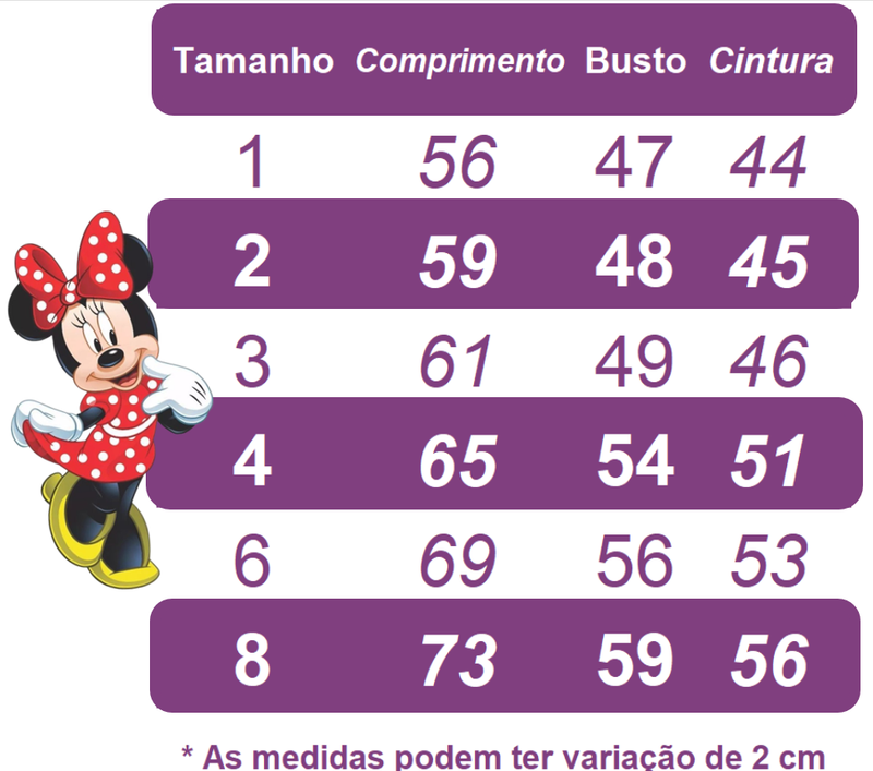 Vestido Infantil Vermelho Minnie C/ Laço e Busto Strass Luxo (1057VA)