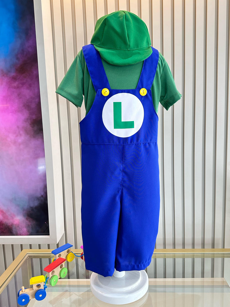 Conjunto Fantasia Infantil Luigi Festas (4033VD)