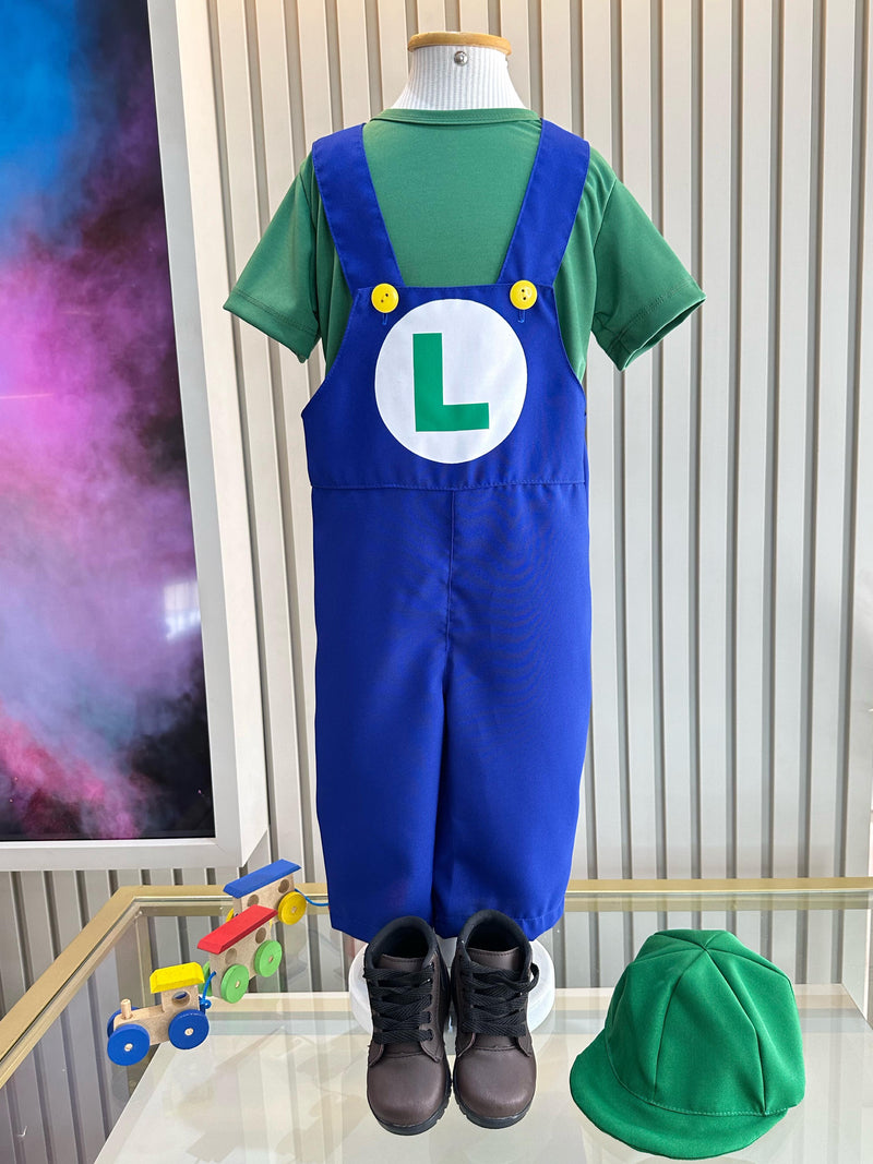 Conjunto Fantasia Infantil Luigi Festas (4033VD)