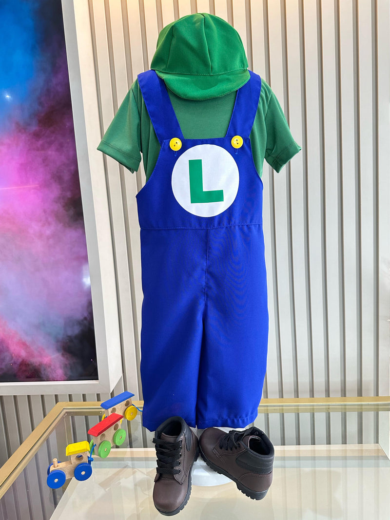 Conjunto Fantasia Infantil Luigi Festas (4033VD)