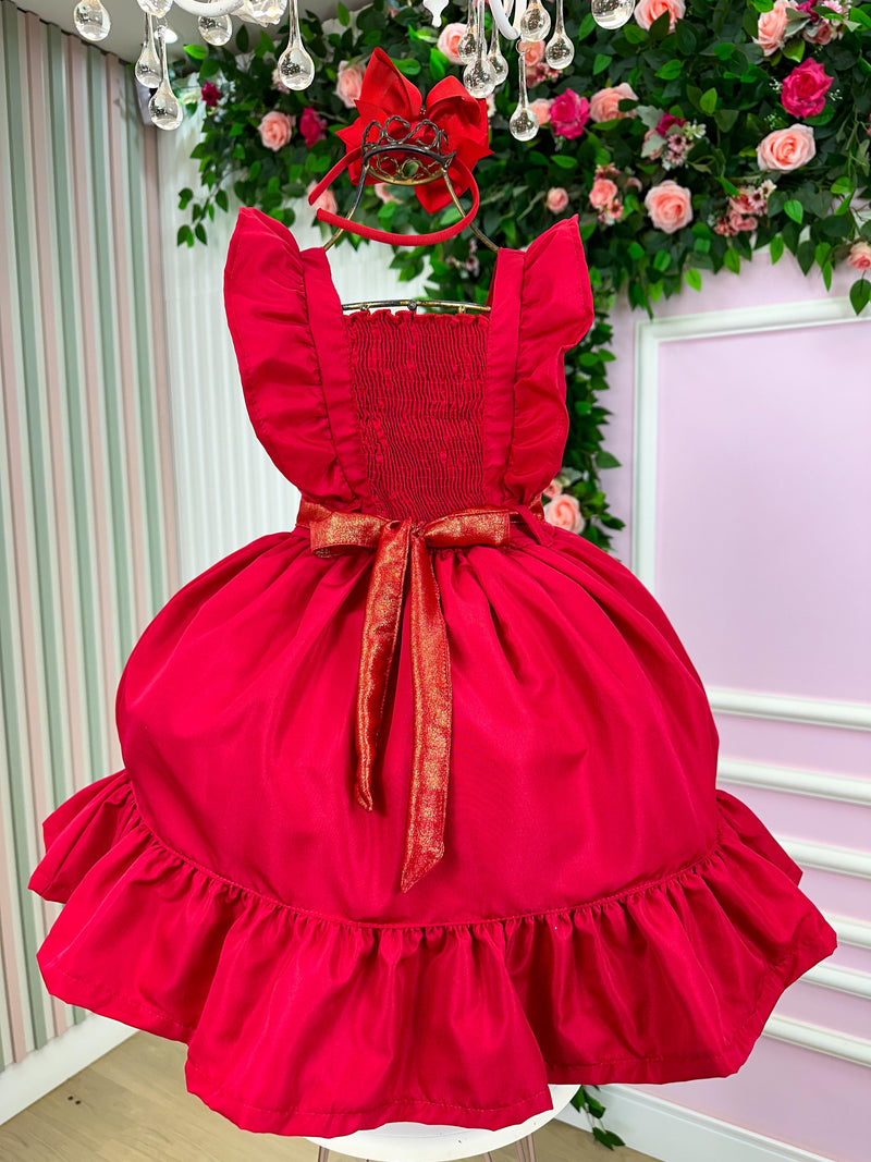 Vestido Blogueirinha Natali Vermelho - Natal (VESTBLGNNTLVMR)