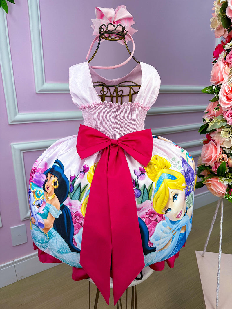 Vestido Temático da Miss Princesas Disney (VSTDTMISSPCSD)