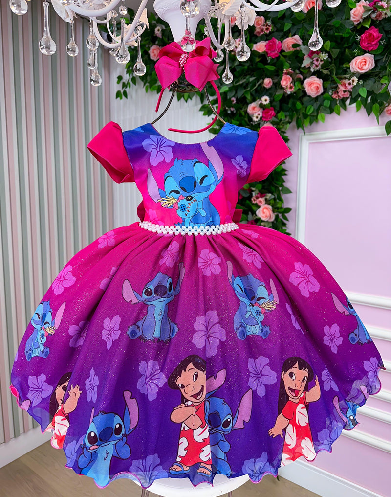 Vestido Temáticos Ysa Kids Lilo Stitch Modelo 2 (VESTTMSSLILOMDLO)