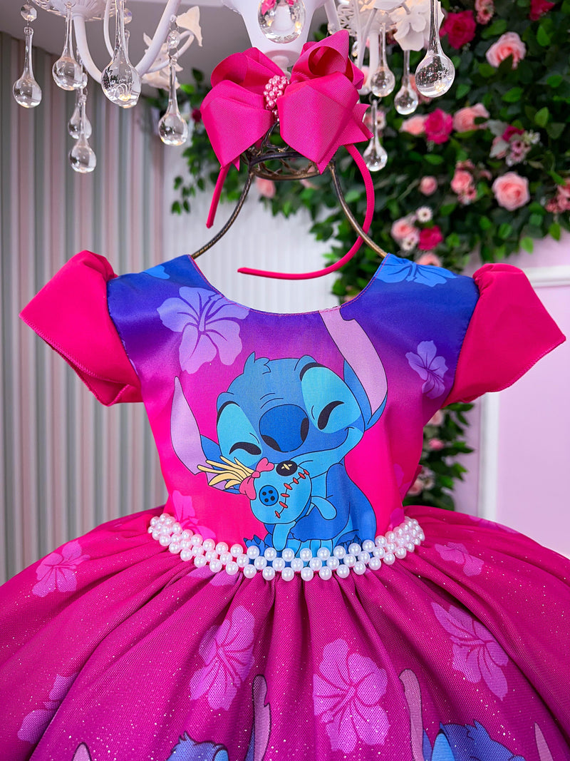 Vestido Temáticos Ysa Kids Lilo Stitch Modelo 2 (VESTTMSSLILOMDLO)