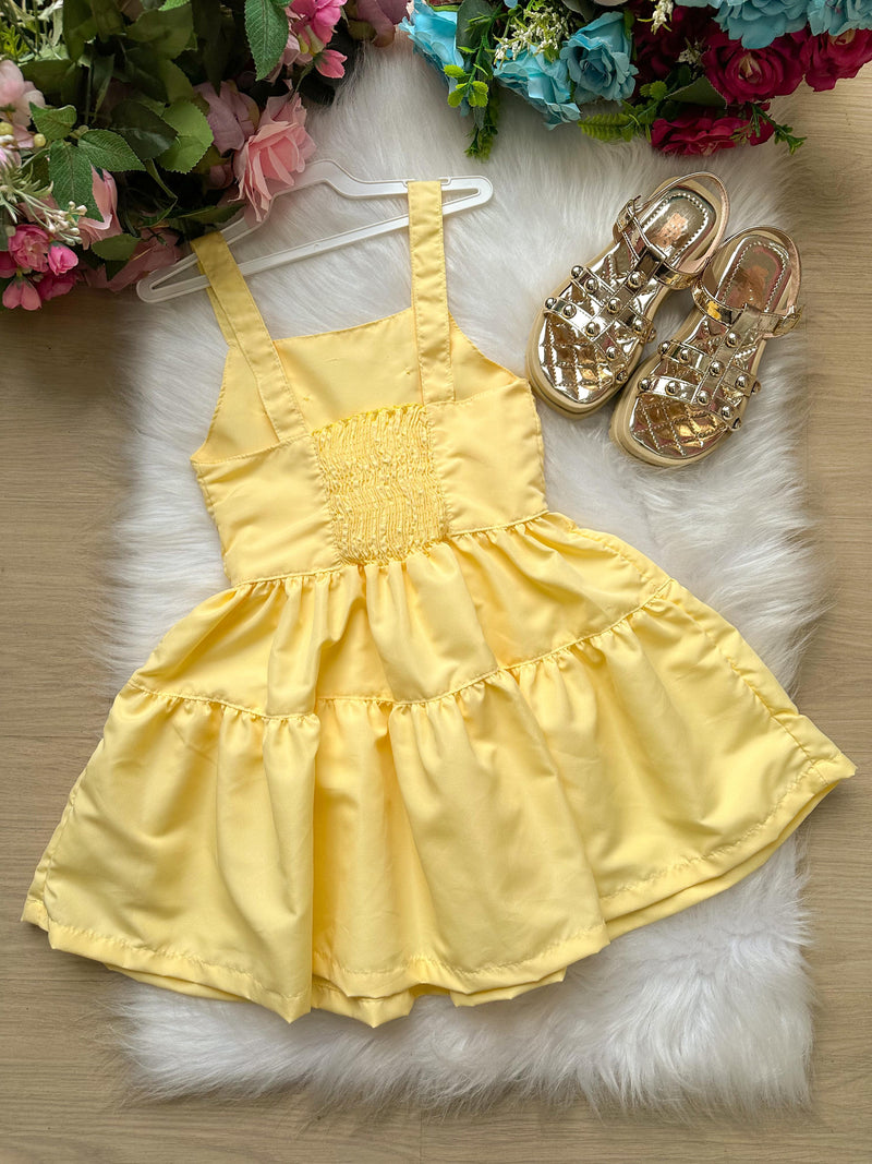 Vestido Blogueirinha Cecilia Amarelo (VESTBLGCLLAMRL)