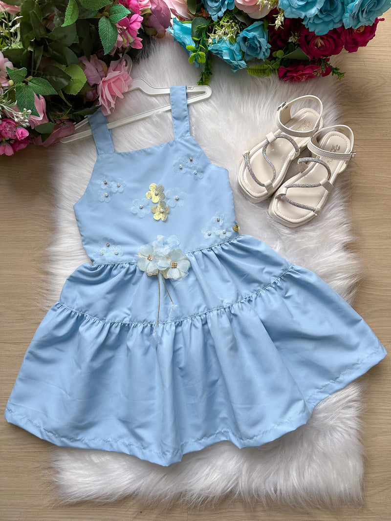 Vestido Blogueirinha Cecilia Azul Bebe (VESTBLGCLLAZBB)