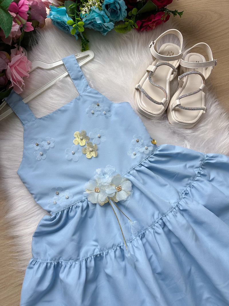 Vestido Blogueirinha Cecilia Azul Bebe (VESTBLGCLLAZBB)