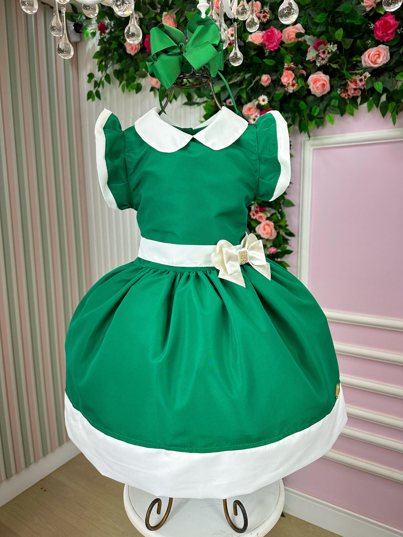 Vestido Blogueirinha Camile Verde - Natal (VESTBNHAMILAVERDE)