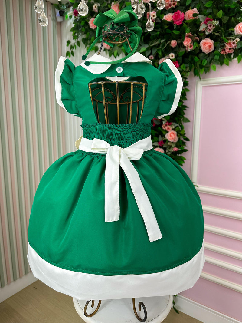 Vestido Blogueirinha Camile Verde - Natal (VESTBNHAMILAVERDE)