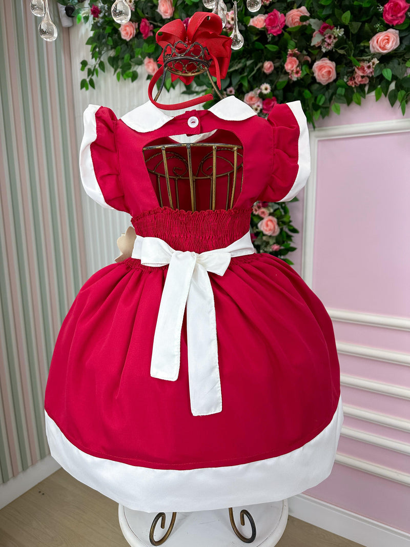 Vestido Blogueirinha Camile Vermelho - Natal (VESTBNHAMILAVRLHO)